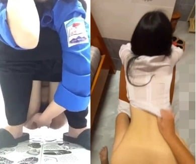 Clip nóng em Gen Z và bạn trong khách sạn ôn tập