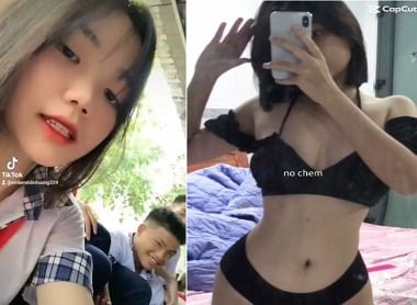 Em gái tuyệt vời với cặp vú ngon lành
