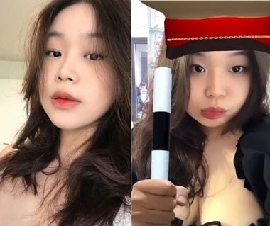Nữ sinh hàng nóng nằm ngửa chờ đợi bị đụ
