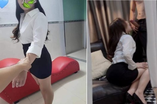 Thư ký gợi tình bí mật với sếp đầy đam mê